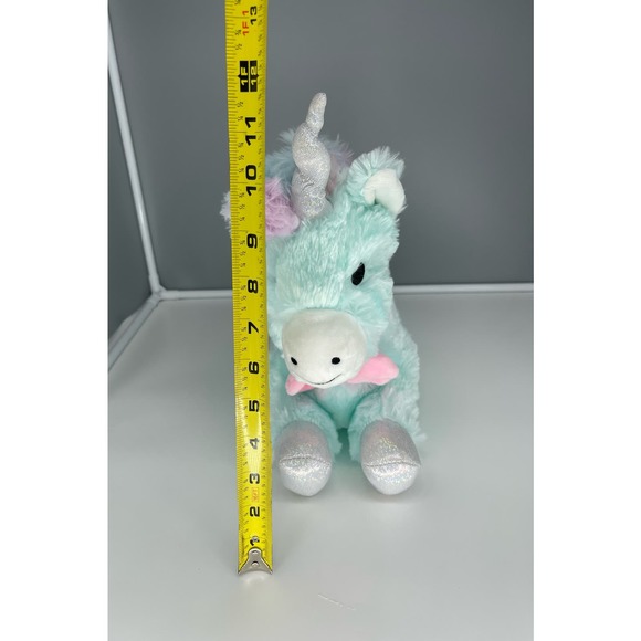 FAO Schwarz 15" Pink Unicorn Plush Stuffed Anima with LED Lights & Sungs - Picture 15 of 16